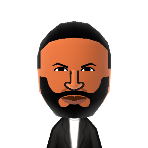 Usher Mii character preview