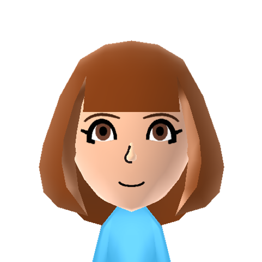 Nausicaä Mii character preview