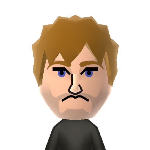 Ambrose Mii character preview