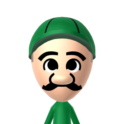 Luigi Mii character: These are extracted and derived from the Mii Central Miis from the 3DS Miitopia.