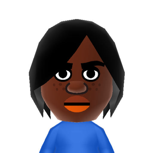 Bailey Mii character: Character from Grey's Anatomy played by Chandra Wilson.