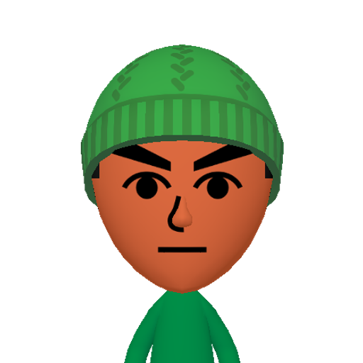 no name Mii character: This Mii is from the Switch SDK as a SampleDB Mii.
