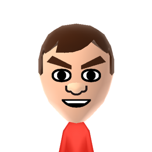  Mii character: Hacked switch symbol mii
