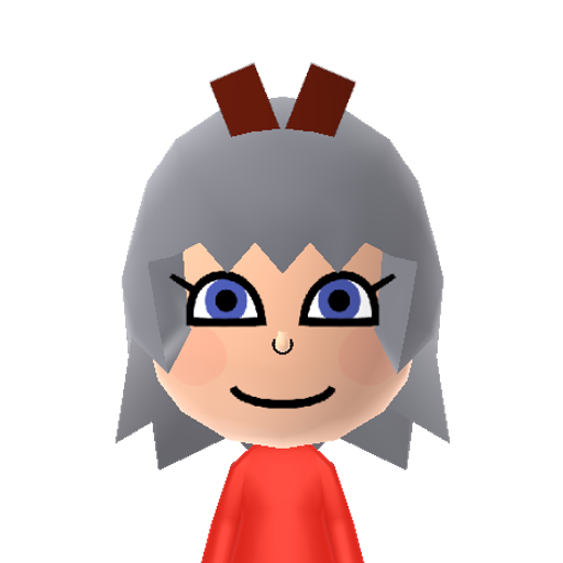 Ribbon Mii character: An ally of Kirby from "Kirby 64". She is a fairy who comes from the planet Ripple Star and helped Kirby fight Dark Matter. She wields a crystal shard gun.