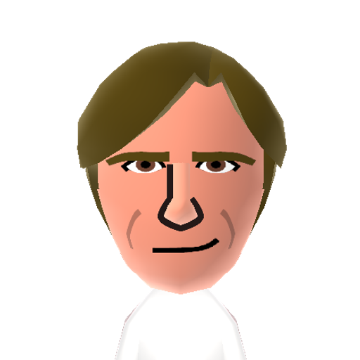 Han Solo Mii character preview