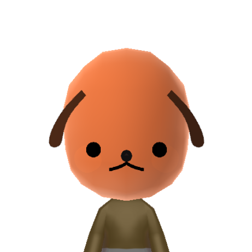Puppy Nº2 Mii character: These are extracted and derived from the Mii Central Miis from the 3DS Miitopia.
