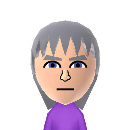 Zero Mii character: The vampire hunter that was bitten from the anime "Vampire Knight".