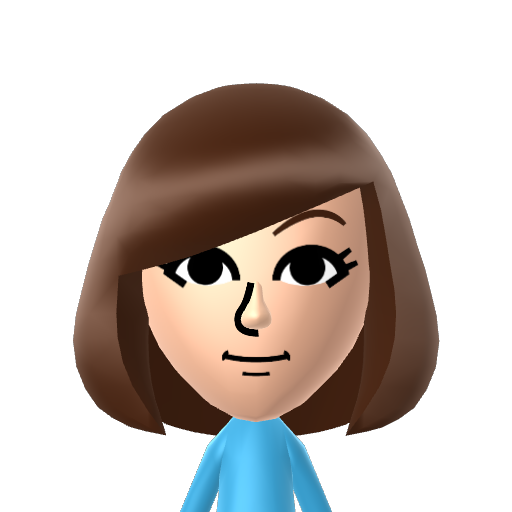 Bleu Mii character: These are extracted and derived from the Mii Central Miis from the 3DS Miitopia.
