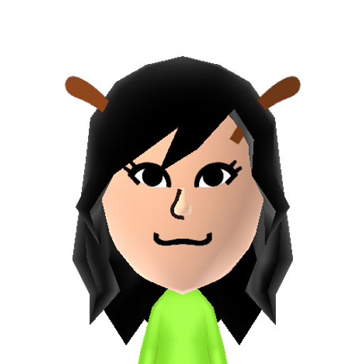 Disciple Mii character: From the webcomic "Homestuck".