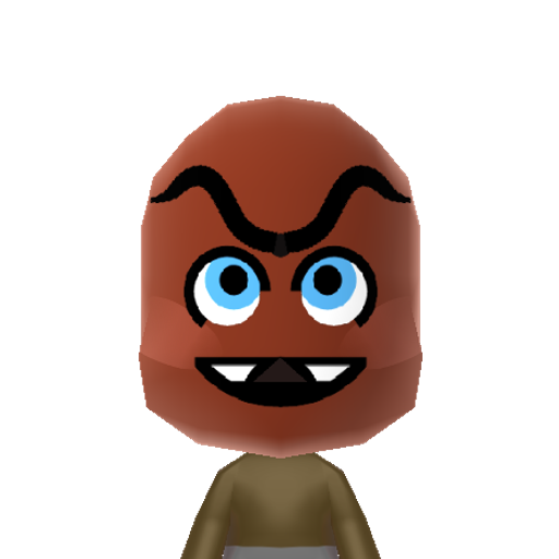 Goomba Mii character preview
