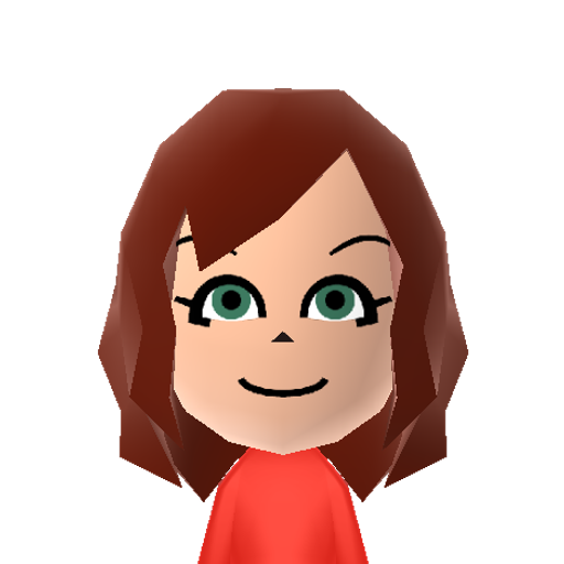 Ringo Mii character: Ringo is the main character of one of SONIC TEAM's popular games, Puyo Puyo 7. She uses spells and calculus math during battles against opponents.