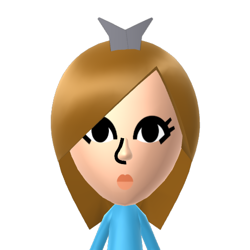 Rosalina Mii character: These are extracted and derived from the Mii Central Miis from the 3DS Miitopia.