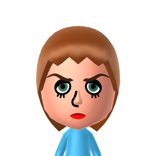 ? Mii character: A Mii uploaded to Check Mii Out Channel (WiiLInk)