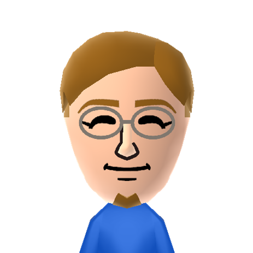 Drew Mii character: He works at the "Altesse" pet hotel in "Nintendogs + Cats" for 3DS.