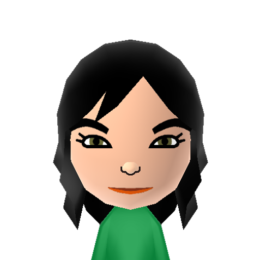 Bjork Mii character preview