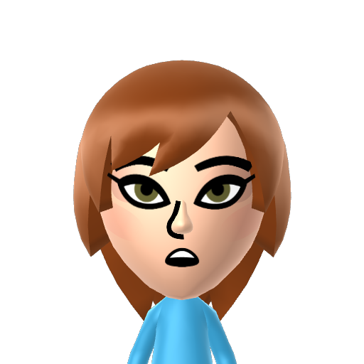 Mischa Mii character: from Switch CPU Mii QR Codes! [@MythicalWolfYT]