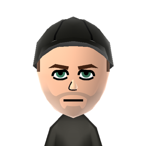 Aiden Mii character: Character from the video game, "Watch Dogs"