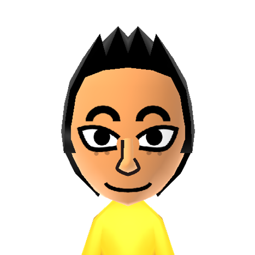 Zayden Mii character: Custom Mii character for Wii Sports Archipelago, a mod for Wii Sports Resort