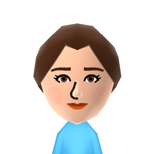 Belle Mii character preview
