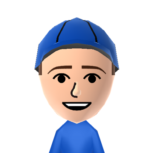 Kinsler Mii character preview