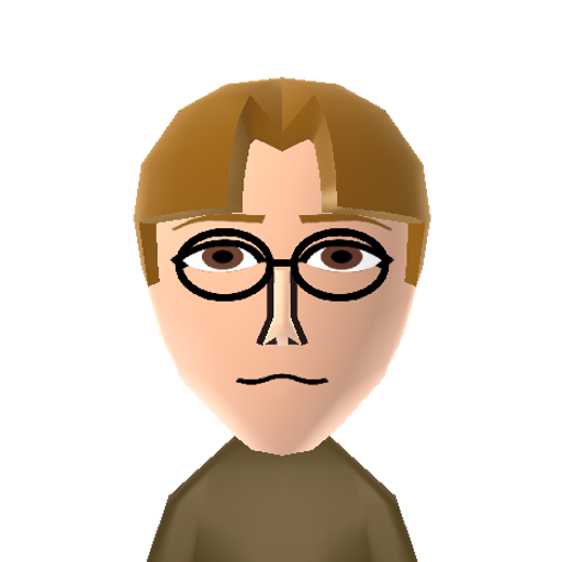 Sunnyside Mii character: This enthusiastic man runs the theater in he strategy role-playing game (and visual novel) "Sakura Wars: So Long, My Love" for the Wii and PlayStation 2. It is known as "Sakura Taisen V" in Japan.
