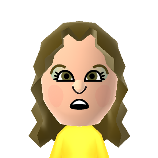 Isabella Mii character preview