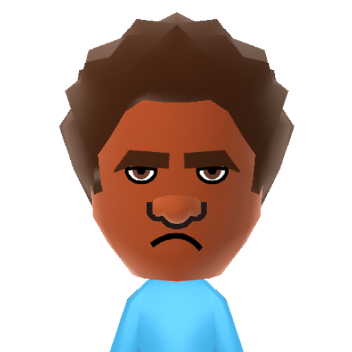 no name Mii character: A Mii from Dillon's Dead-Heat Breakers