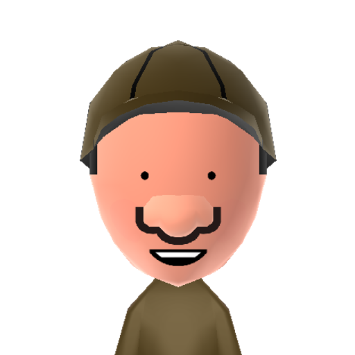 Percy Mii character preview