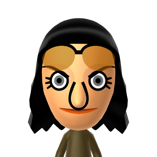 ? Mii character: A Mii uploaded to Check Mii Out Channel (WiiLInk)
