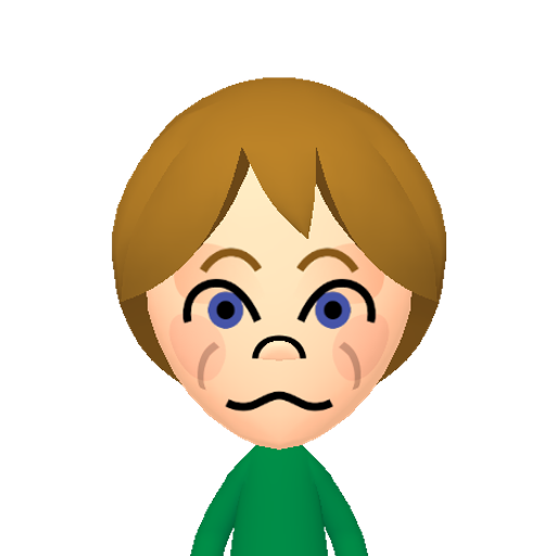no name Mii character: This Mii is from the Switch SDK as a SampleDB Mii.