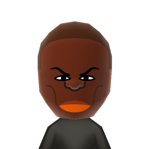 50 Cent Mii character: Rapper famous for songs such as "In The Club" and "P.I.M.P.". He was shot nine times!
