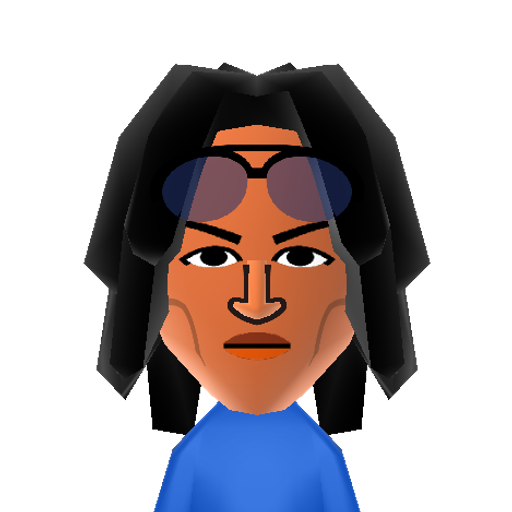 Kuzan Mii character: Also known as Aokiji. The powerful ice manipulator from the anime/manga "One Piece".