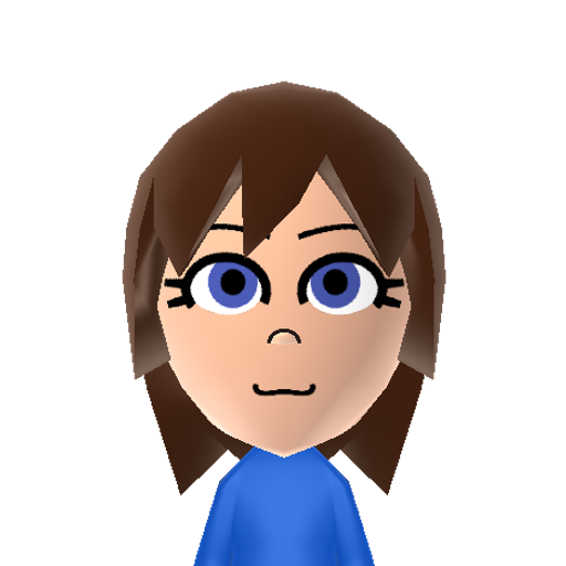 Yuka  Mii character: The adorable little girl from "Corpse Party"