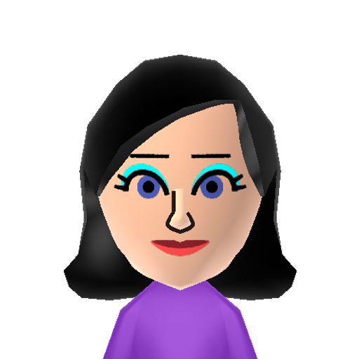 Kay Mii character: My mum's old Mii