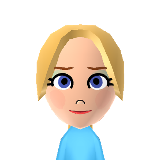 Elsa Mii character preview