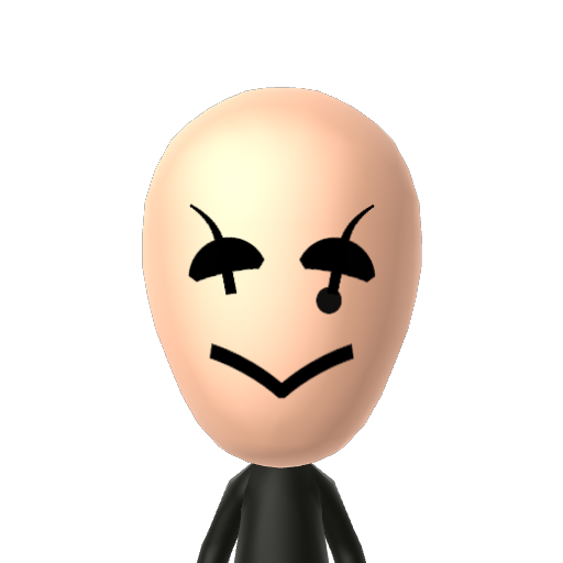 WD Gaster Mii character preview