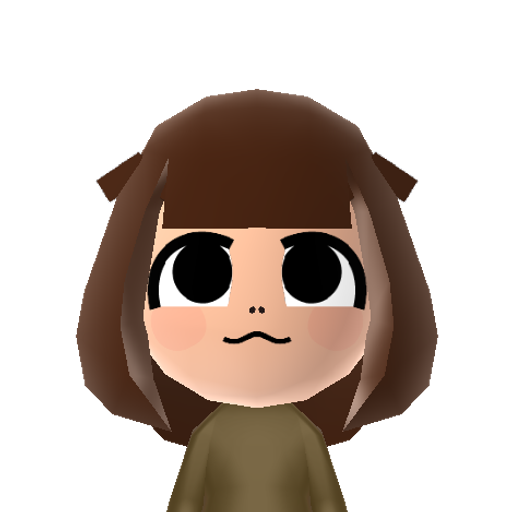 アーニャ Mii character preview