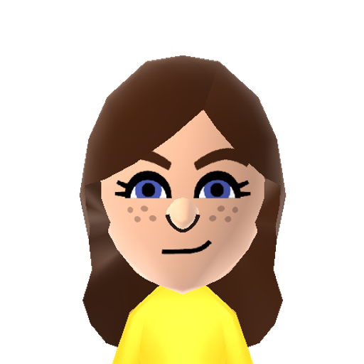 Nicole Mii character preview