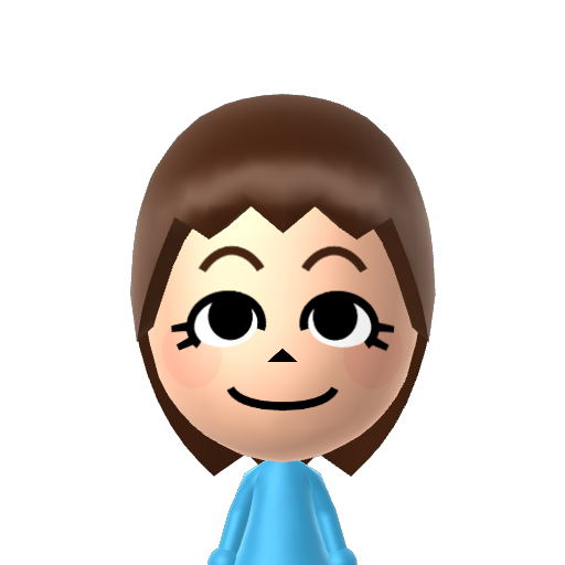 ムスメ Mii character: a Mii from Jinsei Game Wii