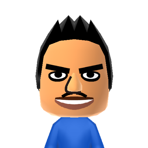 スポーツせんしゅ6 Mii character: A Mii from the Tomodachi Collection New Life Original Mii Masterpiece.