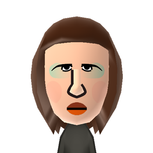 Marilyn Mii character: Lead singer of Marilyn Manson, famous for nonconformity and songs such as "The Beautiful People".