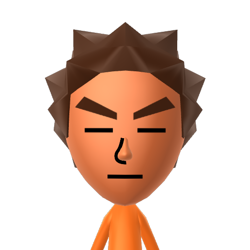 ? Mii character: A Mii uploaded to Check Mii Out Channel (WiiLInk)