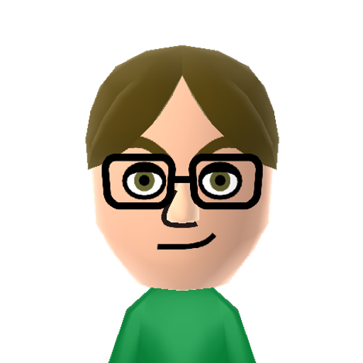 NINTENDO Mii character: a Default WaraWara Plaza Mii