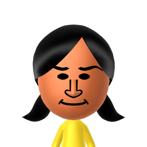 본볼봄봅봇봉봐봔봤봬 Mii character: This is a Mii for testing Mii nicknames.