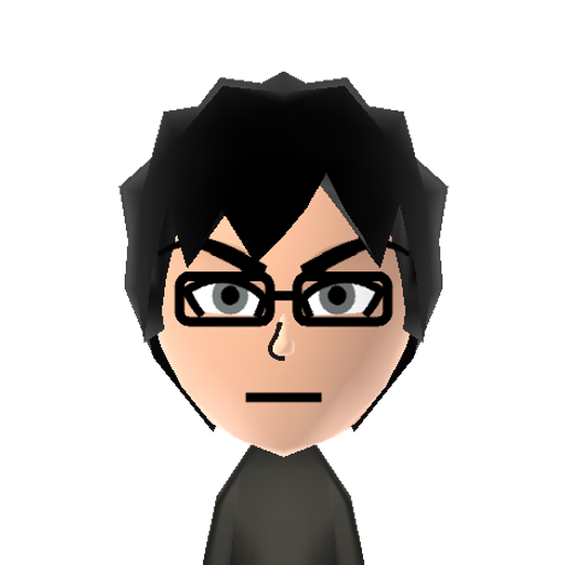 Nine Mii character: Character from the anime "Terror in Resonance".