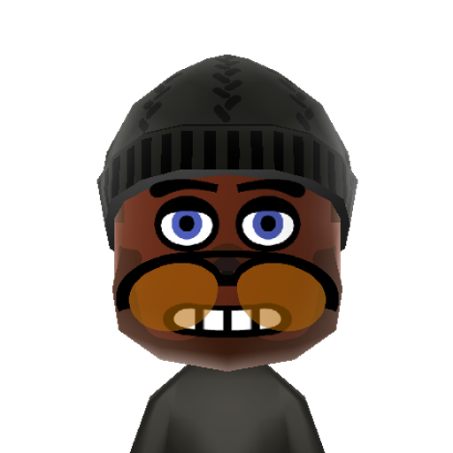 Freddy Mii character preview