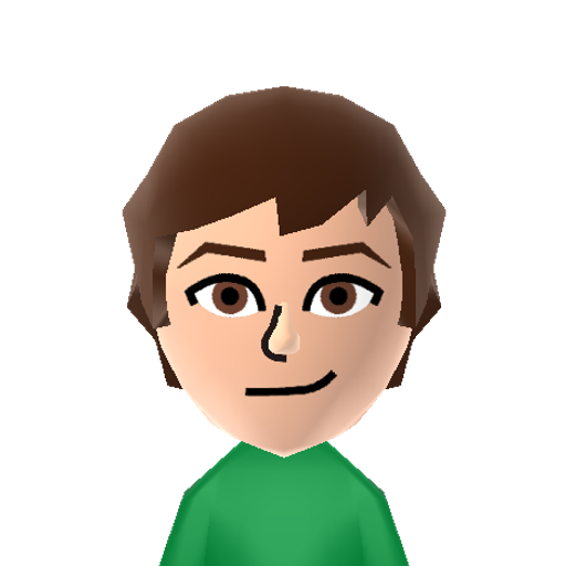 Sasha Mii character preview