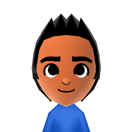 Morris Mii character preview