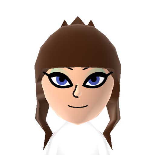 Rarity Mii character: "Equestria Girls" version of Rarity from "My Little Pony".