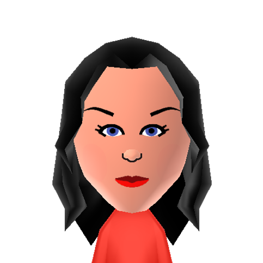 LyndaCarte Mii character: TV's Wonder Woman.